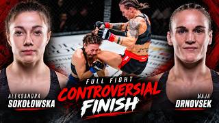 Maja Drnovšek vs Aleksandra Sokołowska | CONTROVERSIAL FINISH | Full F