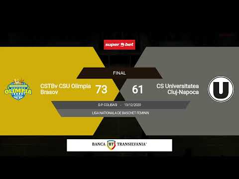 LNBF 2020-2021: CSTBv CSU Olimpia Brașov - Universitatea Cluj-Napoca
