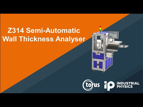 Video do Analisador Semiautomático de Espessura de Parede Z314