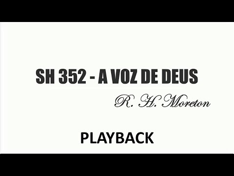 PLAYBACK SH 352 - A VOZ DE DEUS   (SALMOS E HINOS)