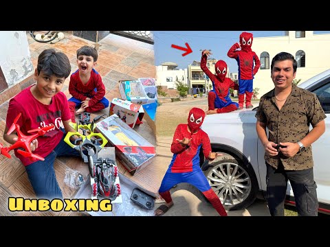 TEEN SPIDER-MAN AGEA GHR PA😱 GIFT UNBOXING 😍