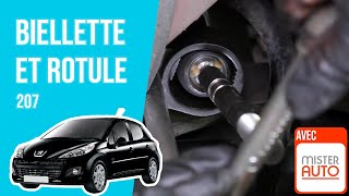 Youtube thumbnail of video "Changer la Biellette et la Rotule de Direction Peugeot 207 🚗"