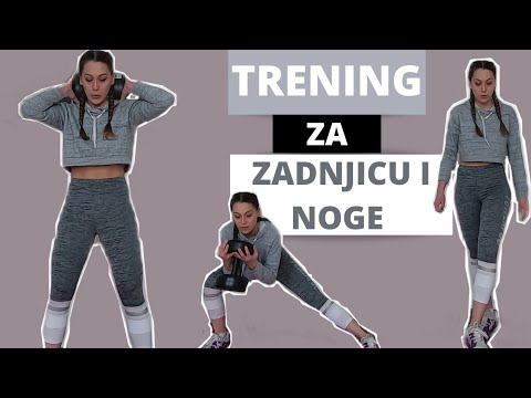40 min TRENING ZA ZADNJICU I NOGE / 40 min WORKOUT FOR BUTT AND LEGS