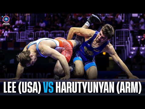 Spencer LEE (USA) vs. Arsen HARUTYUNYAN (ARM) | WORLD CHAMPIONSHIPS 2025 | Quarter Final | FS 57Kg