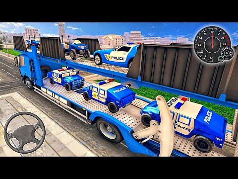 US Real Police Plane Limo Car Transporter Driving (2020) - Best Android GamePlay