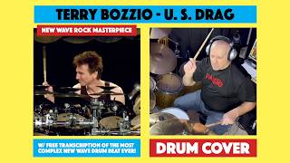 Missing Persons "U.S. Drag" | The Most Complex New Wave Beat Ever! Drum Cover w/ Free Transcription!