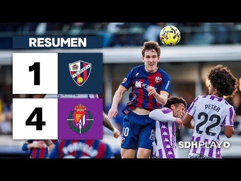 Resumen: SD Huesca 4-1 Real Valladolid | 6 de diciembre | Jornada 17