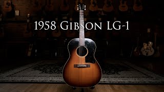 Video thumbnail for 1958 Gibson LG-1 by Emerald City Guitars