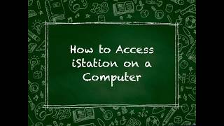 iStation: How to Access on the Computer