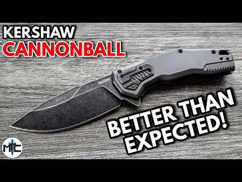 Kershaw Cannonball Folding Knife - Overview and Review