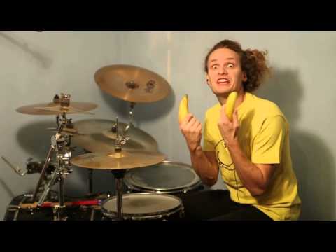 Banane in Bobnar Simon - Bobni Neca Falk Drums - DRUMMING WITH BANANAS