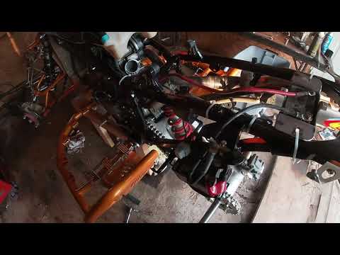 Trx450er 24 volt start system install