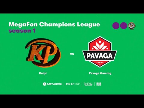 Kaipi vs PAVAGA GAMING, MegaFon Champions League, bo1 [Maelstorm & Jam]
