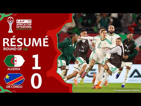 Algeria DR Congo | 1-0 | Highlights | AFCON 2025 - #TotalEnergiesAFCON2025 | DR Congo Algeria