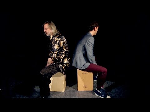CAJON DUET - Timeline percussion duo feat Pete Lockett & Bernhard Schimpelsberger