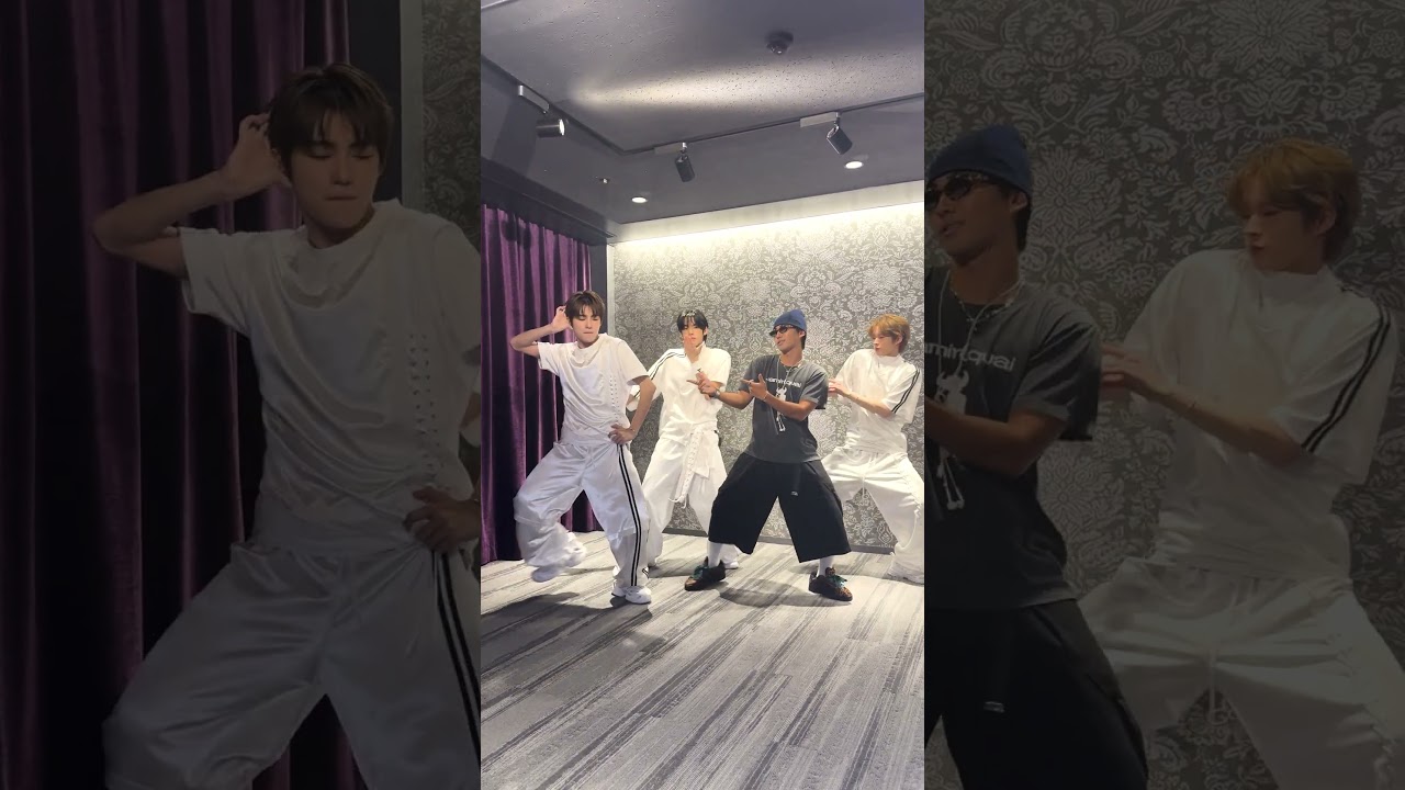 HOWL チャレンジ  with #TWS #DOHOON #JIHOON #KYUNGMIN#HOWL #ayumuimazu  #도훈 #지훈 #경민 #Shorts @TWS_PLEDIS