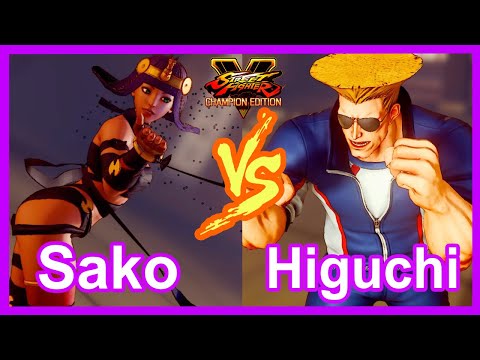 SFV Sako (Menat) VS Higuchi (Guile)