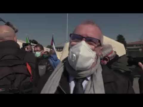 Despiden Brigada Henry Reeve en Lombardia, Italia