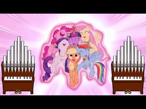 A True, True Friend (MLP:FiM) Organ Cover
