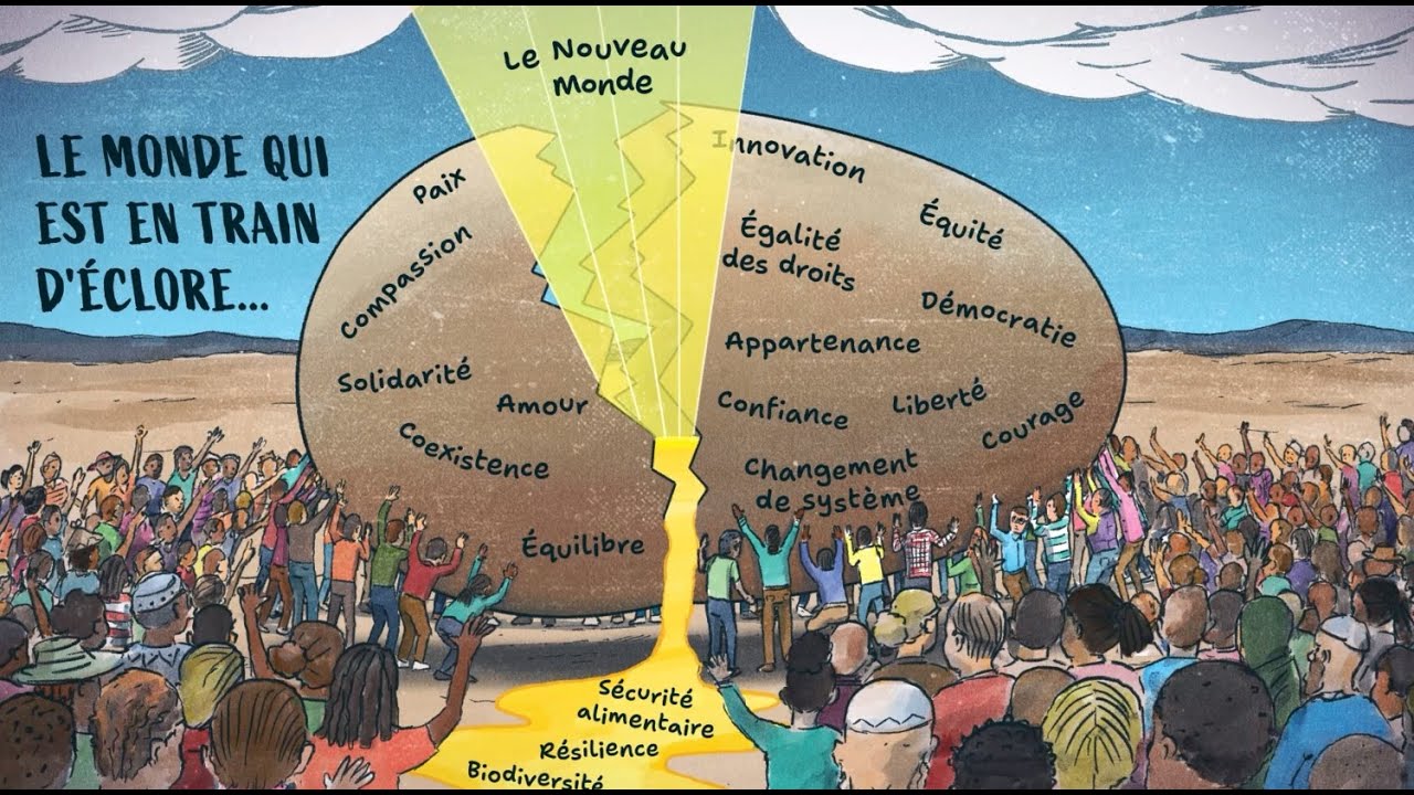 Le monde qui est en train d'éclore
