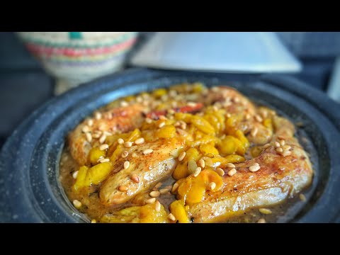 Chicken Tagine with Mirabelle Plums