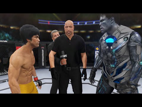 Bruce Lee vs. Robo Hulk - EA Sports UFC 4 - Original Fighters 👊