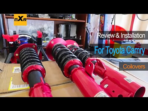 For Toyota Camry Coilovers Review & Installation