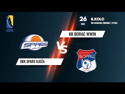 OKK Spars vs KK Borac WWin - 8. kolo - KSBIH - 2022/2023