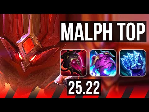 MALPHITE vs MORDEKAISER (TOP) | 10/0/4, Legendary | EUW Diamond | 25.22