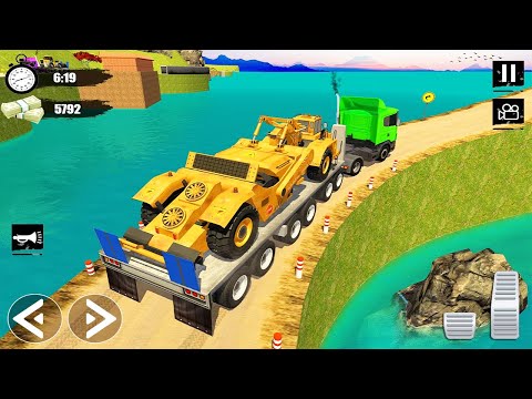 Mega Construction Vehicles Transport Simulator - New Truck Unlocked Complet Level 7 Android Gameplay