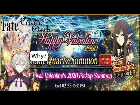 Semiramis' Valentines Day 2020 Pickup Summon is Back! Why tho?
