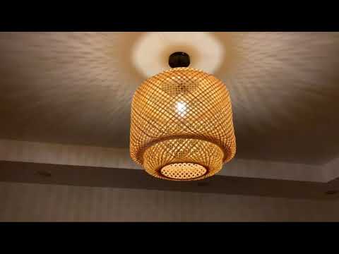 Bamboo Lamp Shade Medium