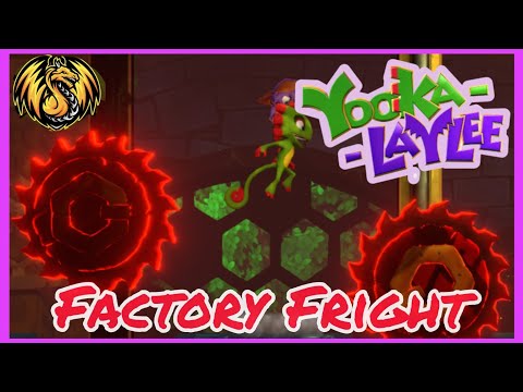 Yooka-Laylee and the Impossible Lair Factory Fright 100%