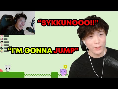 Sykkuno makes Toast laugh UNCONTROLLABLY after he LOSES it in Pico Park