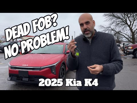 How to Unlock and Start Your 2025 Kia K4 with a Dead Key Fob