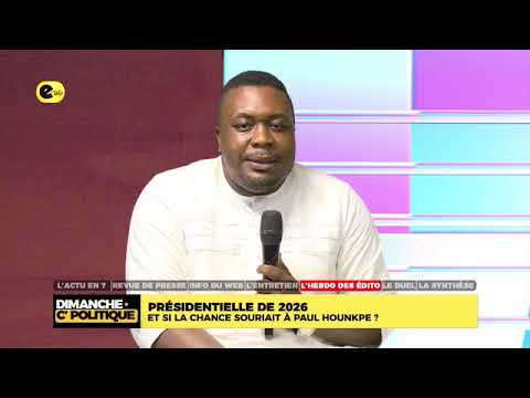 PRÉSIDENTIELLE DE 2026 : ET SI LA CHANCE SOURIAIT À PAUL HOUNKPE ?