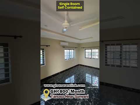 Single Room Self-Contained for Rent at Tanoso, Near Abesim, Sunyani