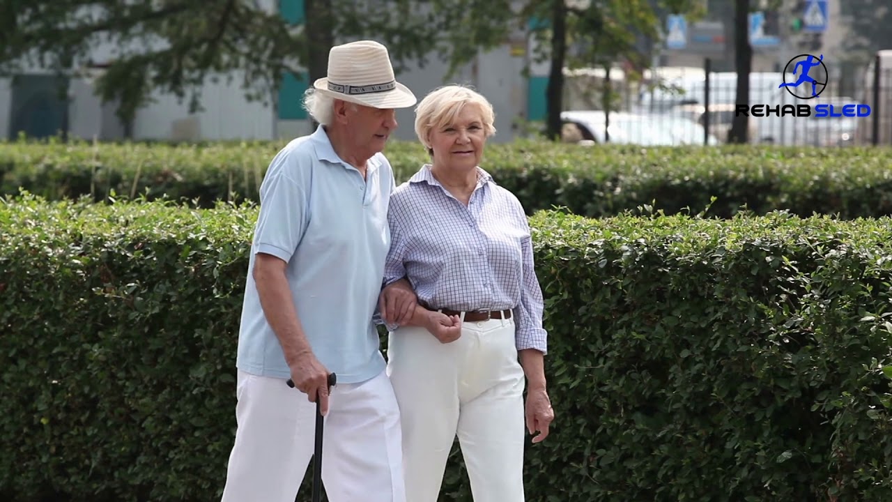 Introducción y respaldo del trineo de rehabilitación