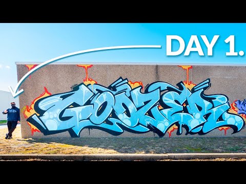 Two Days, Four Pieces | Graffiti Road Trip