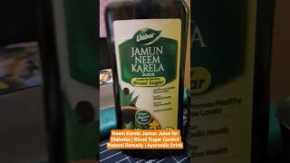 Neem Karela Jamun Juice for Diabetes | Blood Sugar Control Natural Remedy | Ayurvedic Drink