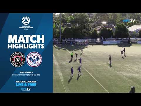 NPL NSW Men's Round 1 Fixture – Blacktown City v Manly United