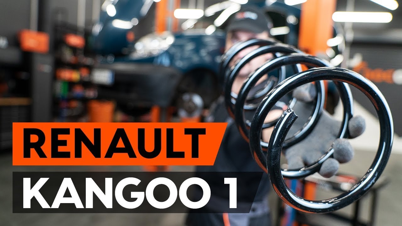 Hoe spiraalveer vooraan vervangen bij een Renault Kangoo KC01 – Leidraad voor bij het vervangen