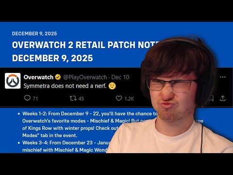 Super reacts to Overwatch Season 20 Winter patch