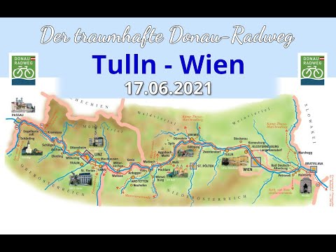 Donauradweg Tulln - Wien