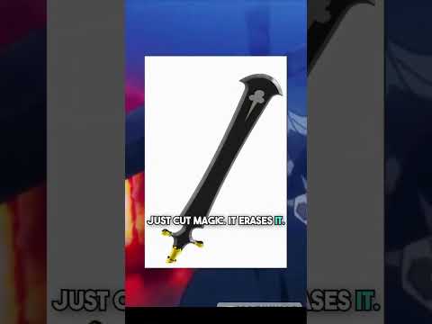 😱Asta 4 Anti Magic Swords #anime #blackclover