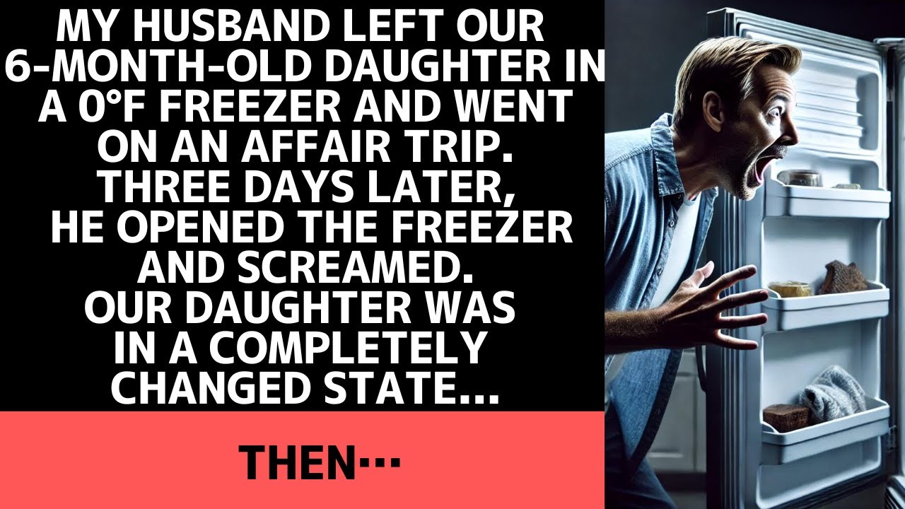My Husband Put Our 6-Month-Old Daughter in the Freezer and Went on an Affair Trip…