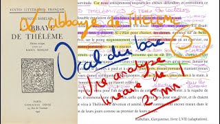 Analyse linéaire du chapitre 57 de Gargantua de Rabelais, l'Abbaye de Thélème (5e partie)