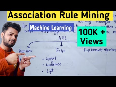 Association Rule Mining in machine learning | Lec-22 | Machine Learning Tutorials