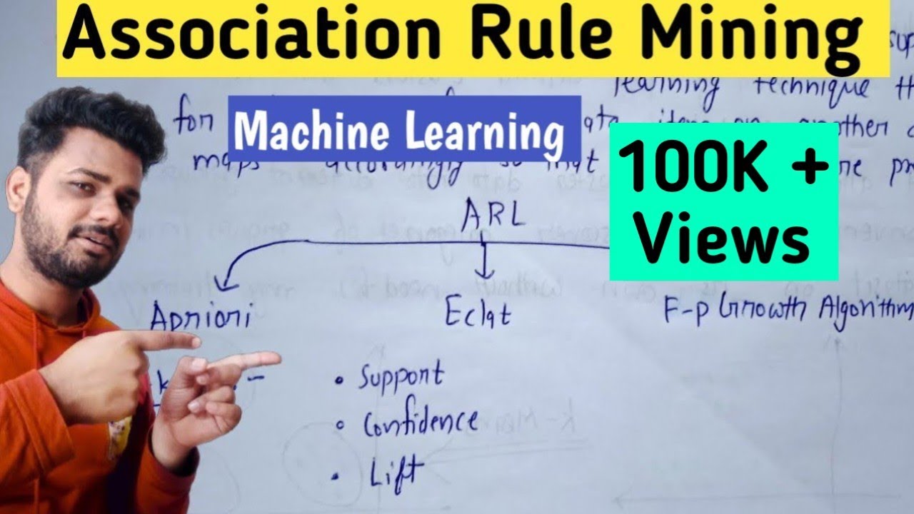 Association Rule Mining in machine learning | Lec-22 | Machine Learning Tutorials
