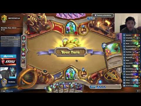 Hearhstone StrifeCro Playing C'thun Combo Druid